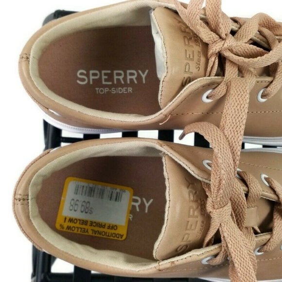 Sperry Topsider Haven Nude Cap Toe Fashion Sneaker Womens Size 6 NEW - Picture 4 of 12